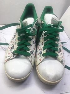 Adidas Mens Stan Smith 2 Pool Ball Casual Lace Up Sneakers Shoes Size 13 - Picture 1 of 11
