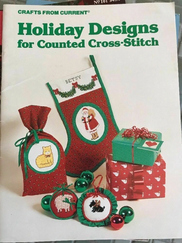 Cross Stitch Pattern Booklet: Holiday Designs (Crafts from Current) - Image 1 of 1