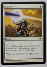 MAGIC THE GATHERING MTG 2004 DARKSTEEL WHITE HALLOW INSTANT CARD