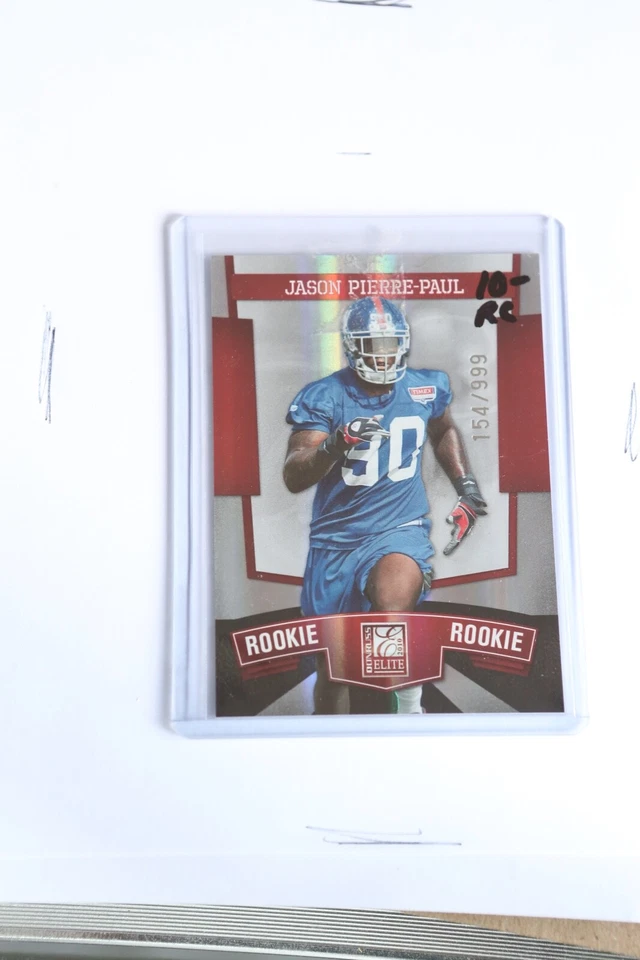 Jason Pierre-Paul 2010 Panini Donruss Elite Rookie #176  154/999 - Image 1 of 1