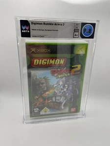 Digimon Rumble Arena 2 xBox WATA 9.8 A+ European Edition Wata Pop 1 - Bild 1 von 4