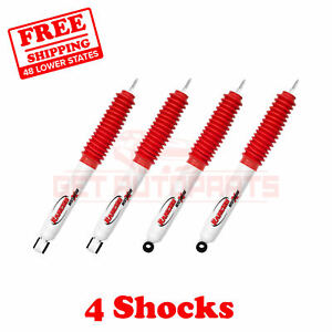 Kit of 4 Rancho Front & Rear RS5000X Gas Shocks for Toyota 4Runner 4WD 90-95