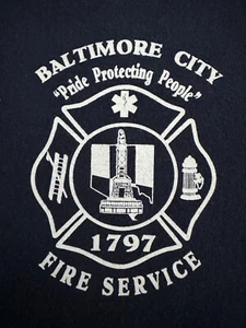 Baltimore City Maryland Fire Department Herren T-Shirt Größe Large* - Bild 1 von 4
