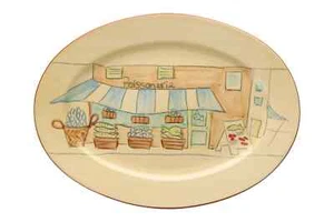 Marks & Spencer - Cafe Classics - Home Series - Oval Platter - 62582G - Picture 1 of 2