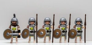 5 RÖMER LEGIONÄR ZENTURIO WEISS PLAYMOBIL zu Cäsar Pretorianer Garde Custom RAR - Picture 1 of 10