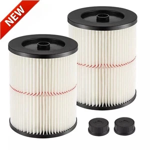 2 Replacement Cartridge Filter for Shop Vac Craftsman 9-17816 Wet Dry Air Filter - Picture 1 of 10
