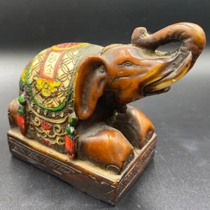 Beautiful Rare Ancient Tribal Tibetan B0NE Animal Figure With Inscription - Picture 1 of 13