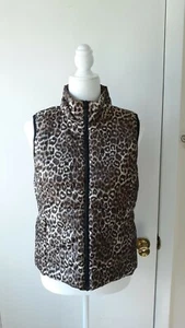 RAFAELLA Leopard Print Vest PS - Picture 1 of 6