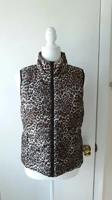 Chaleco estampado leopardo RAFAELLA PS Foto 1 de 4