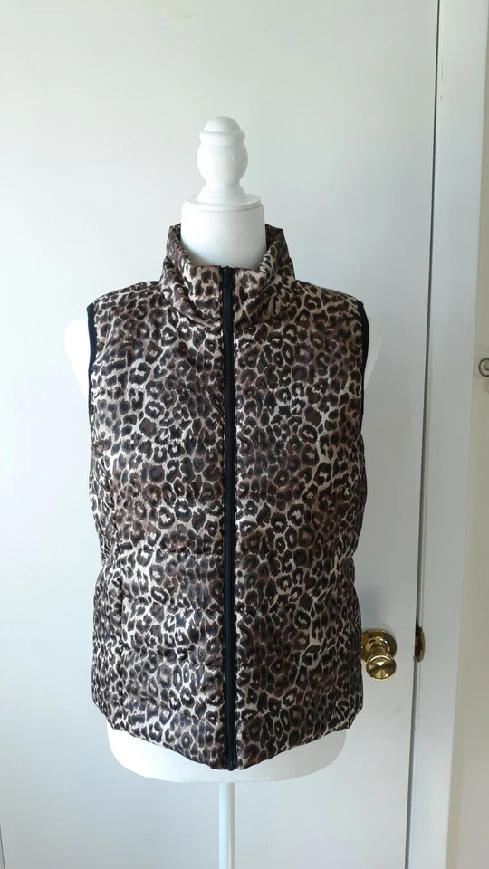 Chaleco estampado leopardo RAFAELLA PS Foto 1 de 4