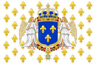 France Flag Royal Kingdom Louis XIV Pavillon Bourbon Charles X Pomare Napolon