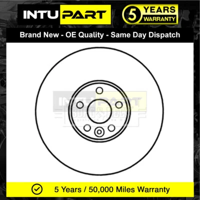 Se adapta al disco de freno delantero IntuPart IntuPart 2007-2015 XC70 2007-2016 Foto 1 de 4