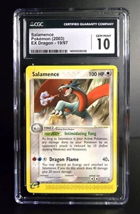 Pokémon TCG - SALAMENCE - 19/97 - RARE - EX DRAGON (2003) - CGC 10 (GEM MINT) - Picture 1 of 2