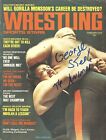 AM586  George Steele ( Deceased )  signed Vintage Wrestling Magazine   w/COA