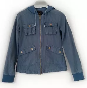 Jack by BB Dakota Jacke SMALL Kapuze Baumwolle blau Bella Swan Twilight Cosplay - Bild 1 von 9