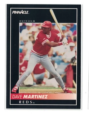 1992 Pinnacle Baseball Card - Dave Martinez #397 - Image 1 of 2