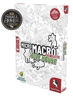 MicroMacro Crime City - FULL HOUSE - Stand Alone Sequel - Spiel des Jahres 2021 - Image 1 of 4