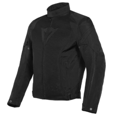 Chaqueta Moto Dainese Air Crono 2 Tex Negro TG 54 Black Verano Perforado - Imagen 1 de 2