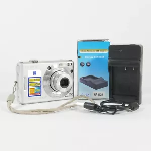 Sony Digitalkamera Cybershot DSC-W35 7.2MP Kompakt Silber Serviced GETESTET! - Bild 1 von 10