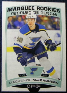 2019-20 19/20 O-Pee-Chee Marquee ROOKIE 507 Mackenzie MacEachern St. Louis Blues - Picture 1 of 2