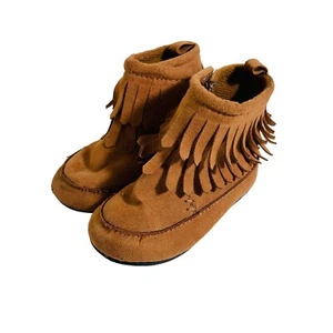Koala Kids Moccasins Toddler Shoes Size 4 Slip On High Top Comfort Halloween Fun - Picture 1 of 12
