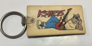 Vintage KSHE 95 Keyring Keychain featuring Sweetmeat with Guitar Rare 80’s HTF - Picture 1 of 2