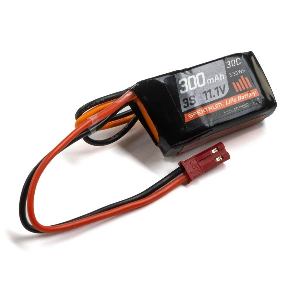 Spektrum SPMX3003SJ30 3S 11.1V 300mAh 30C LiPo Battery: RCY - Bild 1 von 1