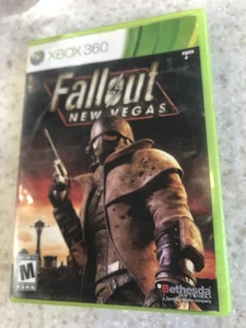 FALLOUT NEW VEGAS FALL OUT X-BOX XBOX 360 GAME DISC, MANUAL AND CASE NES HQ - Picture 1 of 2