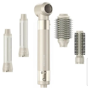 5 in 1 Hair Air Styler - Hair Dryer Brush for Fast Drying & Hot-Air Auto Wrap - Picture 1 of 11