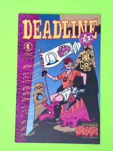 Deadline #1 Vol. 1 1991 Dark Horse Comics Higher Grade Comic Book RY46-6 - Bild 1 von 2