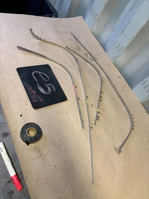 1955 55 NASH STATESMAN AMBASSADOR 2 DOOR DASH TRIM MOLDING PROJECT DINGS DENTS - Image 1 of 4