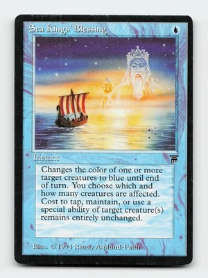 Sea Kings' Blessing Legends Magic The Gathering MTG Card - Image 1 of 2