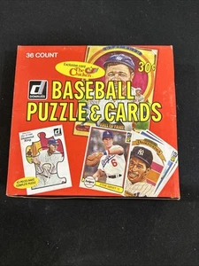 1982 Donruss Baseball Wax Box 36 Packs Beautiful Cal Ripken Jr Rookie RC - Picture 1 of 8