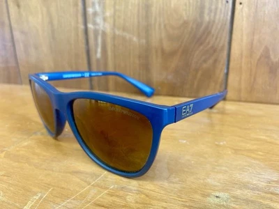 Emporio Armani EA4053 EA7 Blue Sunglasses Italy-Inspired Temple Tips - 57mm - Image 1 of 4