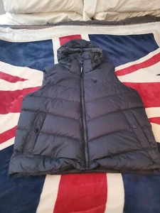 GSTAR RAW GILET MENS XL NAVY 9.5/10 RETAIL $240 SUPER WARM! - Picture 1 of 19