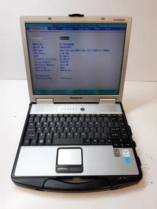 PANASONIC TOUGHBOOK CF-74 | CORE 2 T7300@2.0GHZ | 1GB RAM | NO OS/HDD/CHRGR - Picture 1 of 15