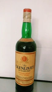 Old pre barcode Bottle of The Glenlivet 12yo Scotch Whisky 43%Vol 75cl refDD - Bild 1 von 5