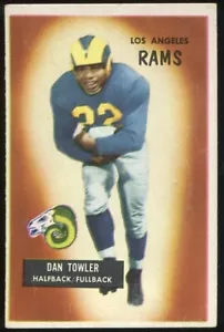 1955 Bowman #47 Dan Towler Los Angeles Rams - Picture 1 of 2