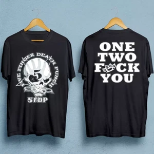 Five Finger Death Punch BAND black T-shirt short sleeve - Picture 1 of 1