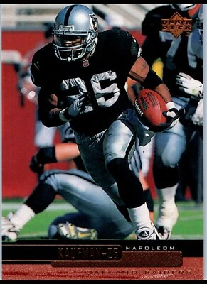 1999 Upper Deck #159 Napoleon Kaufman Near Mint - Image 1 of 2