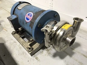 Cherry Burrell 4AHK-F S/S Centrifugal FLEXFLOPUMP 5HP 230/460V 3PH - Picture 1 of 7