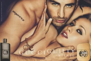 Publicité papier - advertising paper - Guilty Intense de Gucci 2 pages - Picture 1 of 1