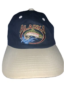 Baseballmütze Alaska Angeln bestickt verstellbar Baumwolle Kappe T.I Klassiker - Bild 1 von 6