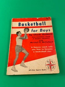 Basketball for Boys by Chuck Orsborn McClelland All-Star Sports 1960 Vintage PB - Picture 1 of 7