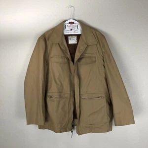 London Fog Fur Lined Mens Jacket Size 44 REG Pockets Made In Columbia - Picture 1 of 5