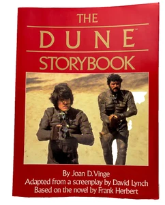The Dune Storybook 1984 Joan D Vinge, David Lynch, Frank Herbert w/ many photos - Imagen 1 de 2