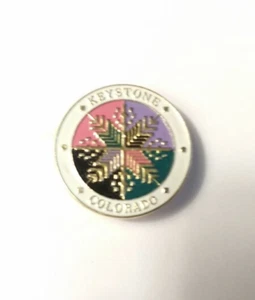 Keystone Ski Resort Colorado Skiing Pin   - Bild 1 von 2