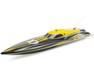 Alpha Yellow Brushless Speed Boat 2,4 GHz ARTR JOY8901Y - joysway modellismo - Foto 1 di 5
