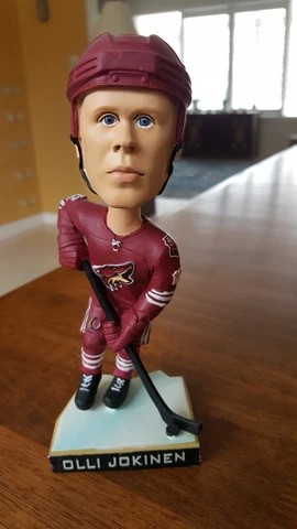PHOENIX COYOTES OLLI JOKINEN CERAMIC BOBBLEHEAD Cover