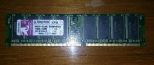 Kingston ValueRam RAM Memory 512MB DDR1 400Mhz DIMM PC3200 KVR400X64C25/512 - Foto 1 di 1